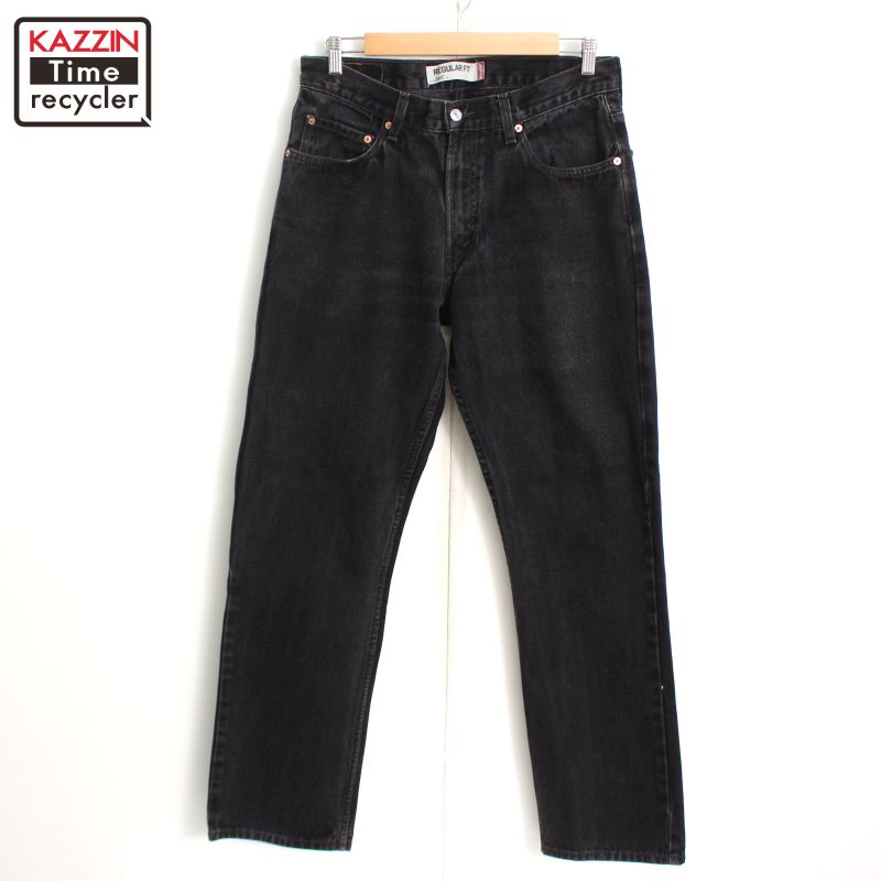 楽天市場】USA製 95年 Levi's 505 Black Denim Pants 黒 W35×L32 90s