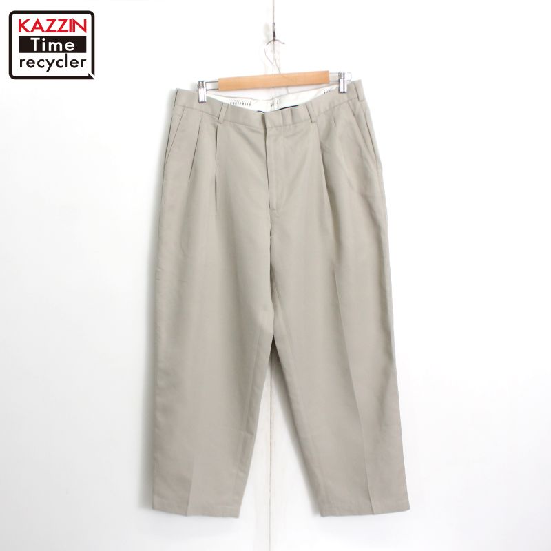 楽天市場】90年代 PERRY ELLIS ペリー エリス 2タック レーヨン