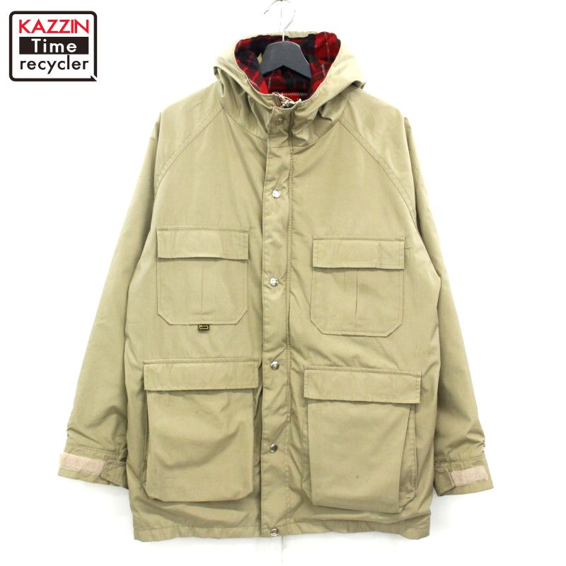 80s USA製 WOOLRICH マウンテンパーカー ウールリッチ 古着 古着 80s WoolRich 60/40クロス オールシーズン マウンテン