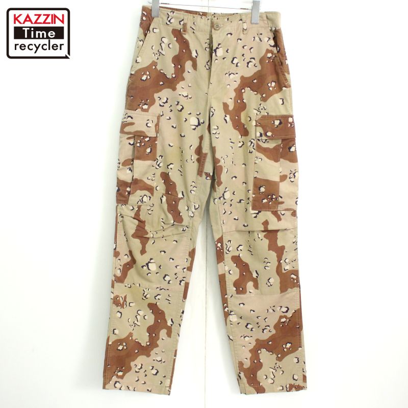 楽天市場】90s USA製 ASAT トライバルカモ カーゴパンツ 古着