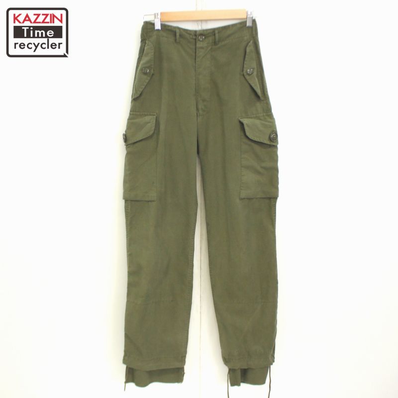 楽天市場】古着 83年納品 カナダ軍 MK2 ミリタリー カーゴパンツ