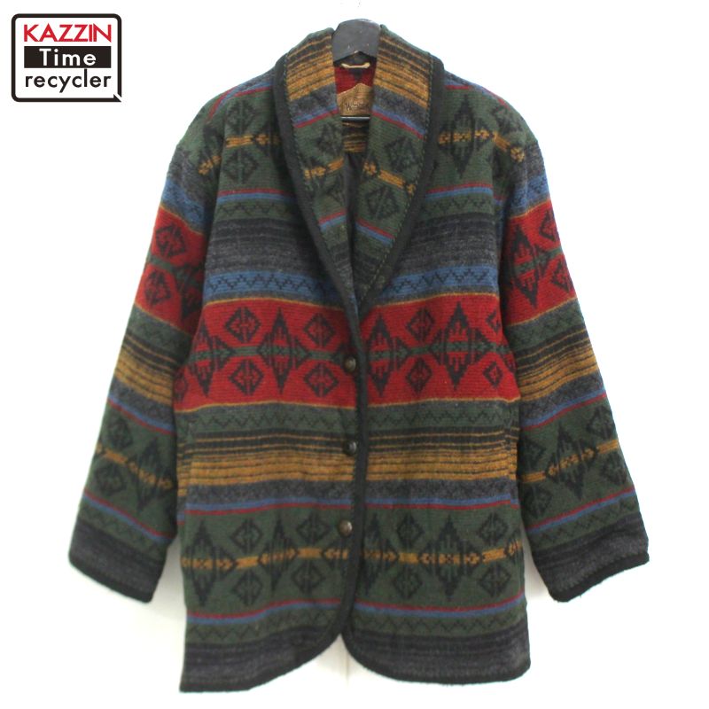 Wool rich ネイティブ柄アウター 90's Woolrich USA製 ネイティブ柄 WOOL JACKET