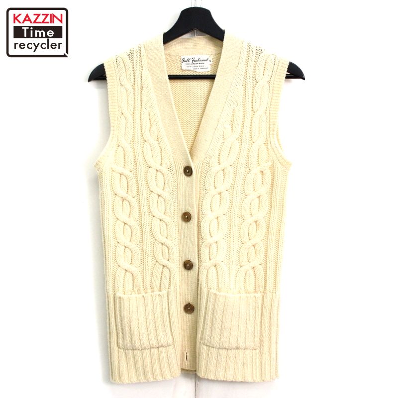 楽天市場】1930年代 ニット ポケット ベスト【中古】レディース