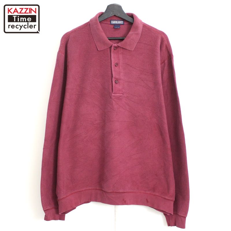 楽天市場】古着 90'S ランズエンド LANDS' END 半袖 ポロシャツ メンズ