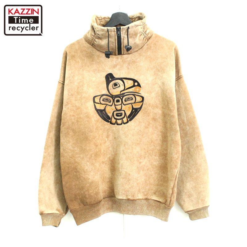 楽天市場】50's 雪柄 Half Zip Sweat (ヴィンテージスウェット