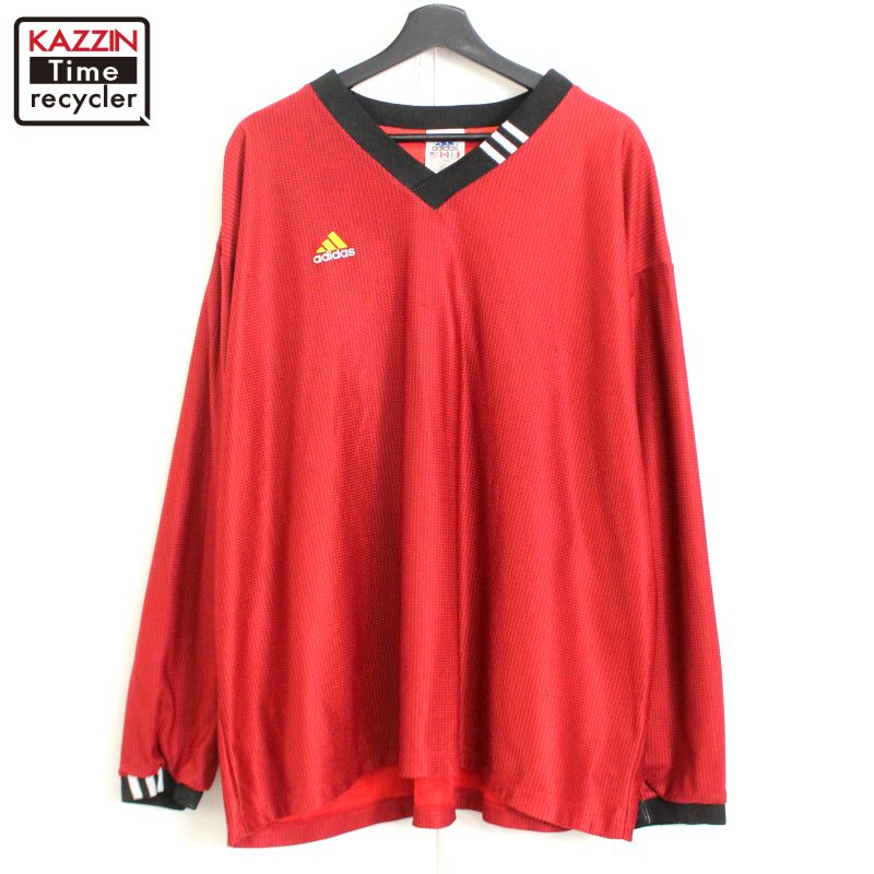 楽天市場】90s adidas S/S Soccer Jersey 赤 L アディダス サッカー