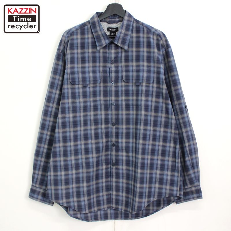 楽天市場】70s VAN HEUSEN チェック 長袖 コットン オープンカラー