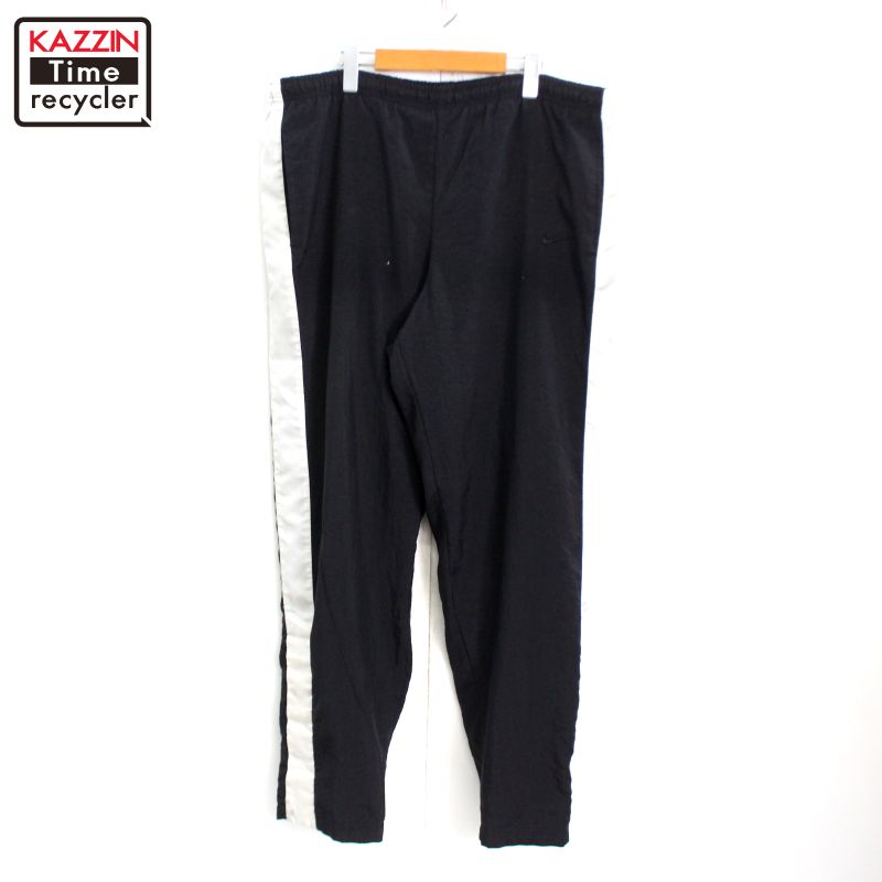 90s NIKE ナイキ ナイロンパンツ ナイキ NIKE 90s 90年代 ナイロンパンツ 裾ジップ付き ボトムス