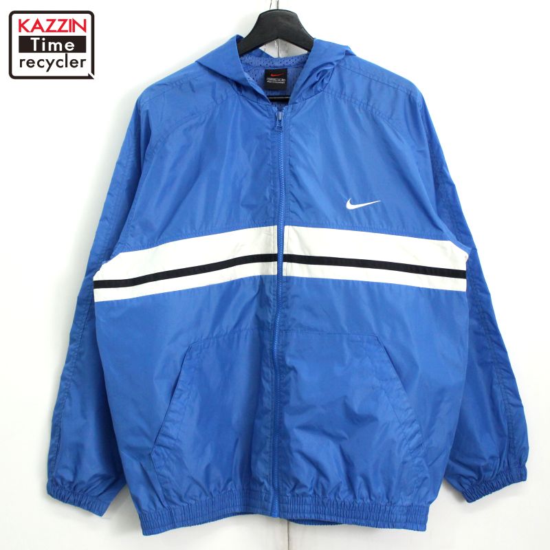 Nike フード付きジャケット ヴィンテージ　90s Rare NIKE 80s 90s Vintage Trainingsjacke Track Jacket -there