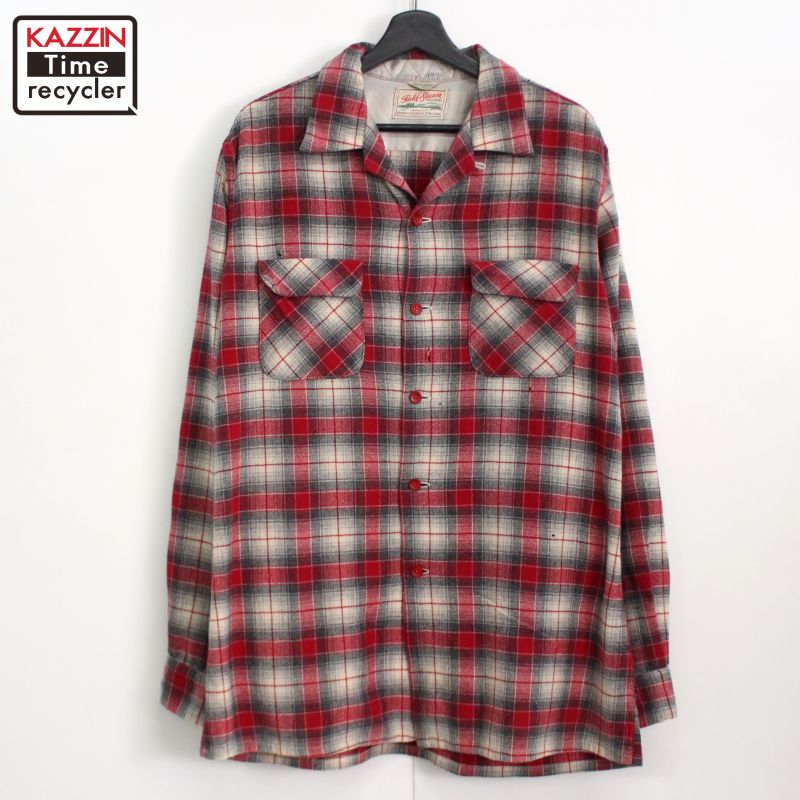 楽天市場】DEADSTOCK 50-60's Wakefield Sportswear Open Collar