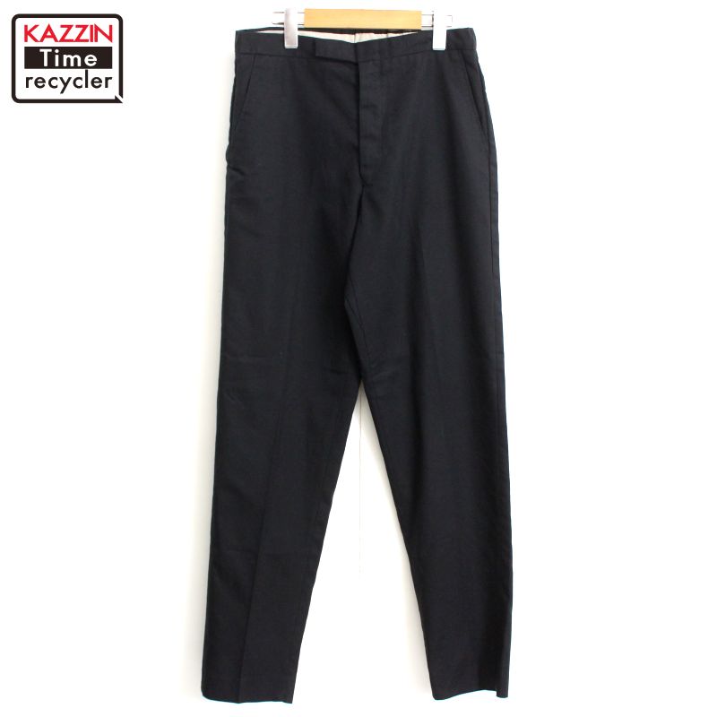 USA製ビンテージ80s90s シアーズ ローバックス ワークパンツ ブラック黒 USA製ビンテージ80s90s シアーズ ローバックス ワークパンツ ブラック