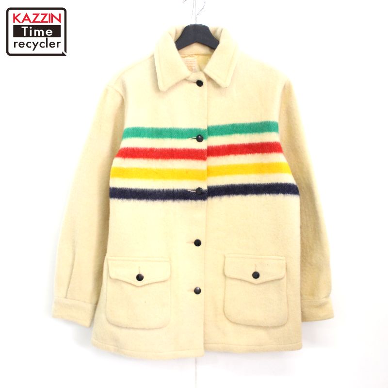 楽天市場】60年代 ハドソンズベイ HUDSON'S BAY ウールブランケット