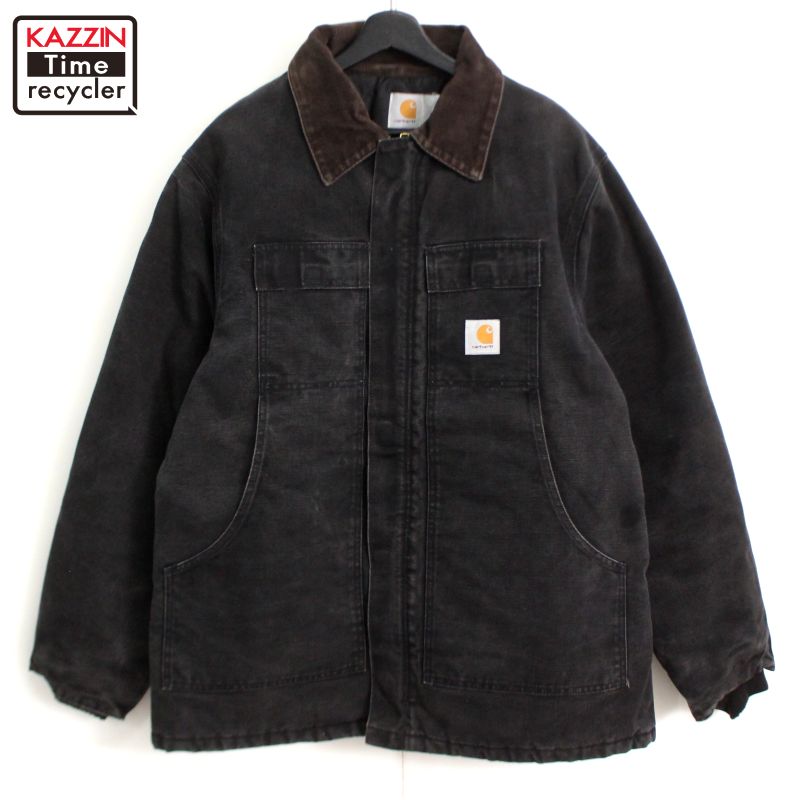 2000年代製 Carhartt カーハート トラディショナルコート　ダッグ Carhartt トラディショナルコート ダック地 ブラック ワーク