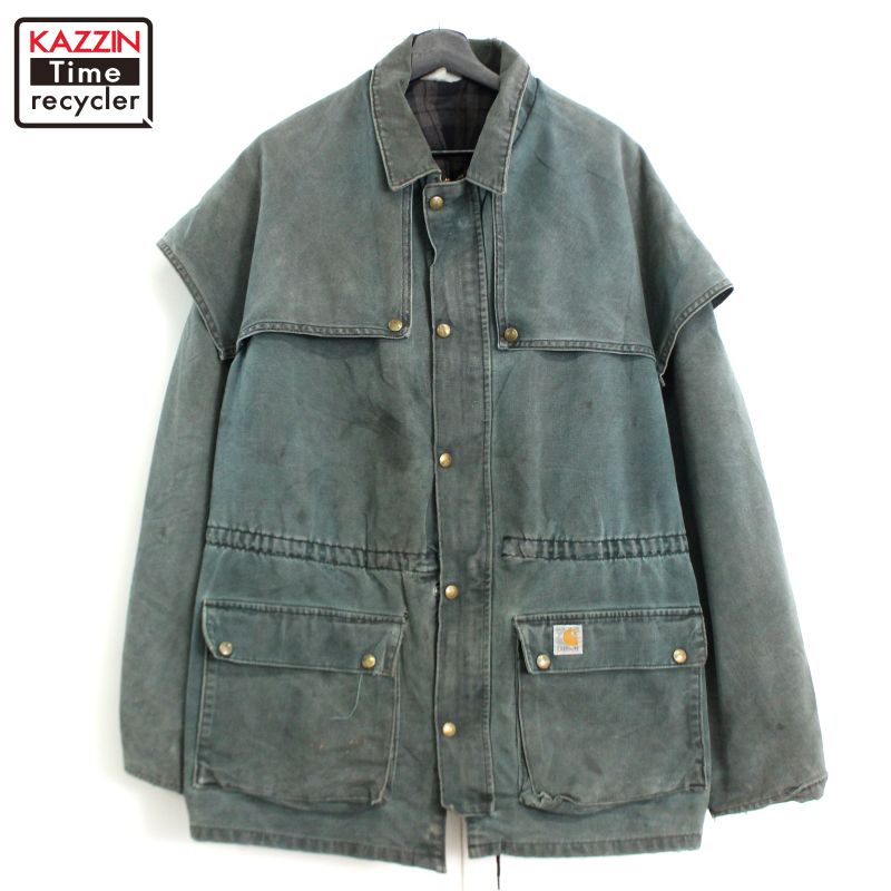 楽天市場】古着 80年代 カーハート Carhartt アンブレラケープ ダック