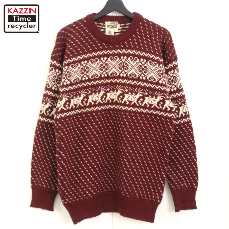楽天市場】90s ウールリッチ WOOLRICH ウール ニットセーター 古着