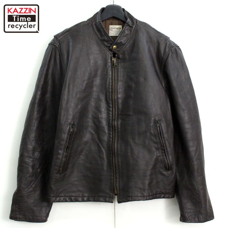 〜80's英国製ヴィンテージ カフェレーサー シングルライダースジャケット 古着 183735050.jpg?cmsp_timestamp=