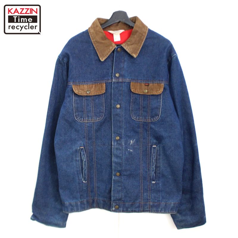 M*N様 91-B型　ヴィンテージ　デニムジャケット　短丈　長袖　古着　インディ 60's】Vintage LEE 91-B Denim Jacket Size.40R