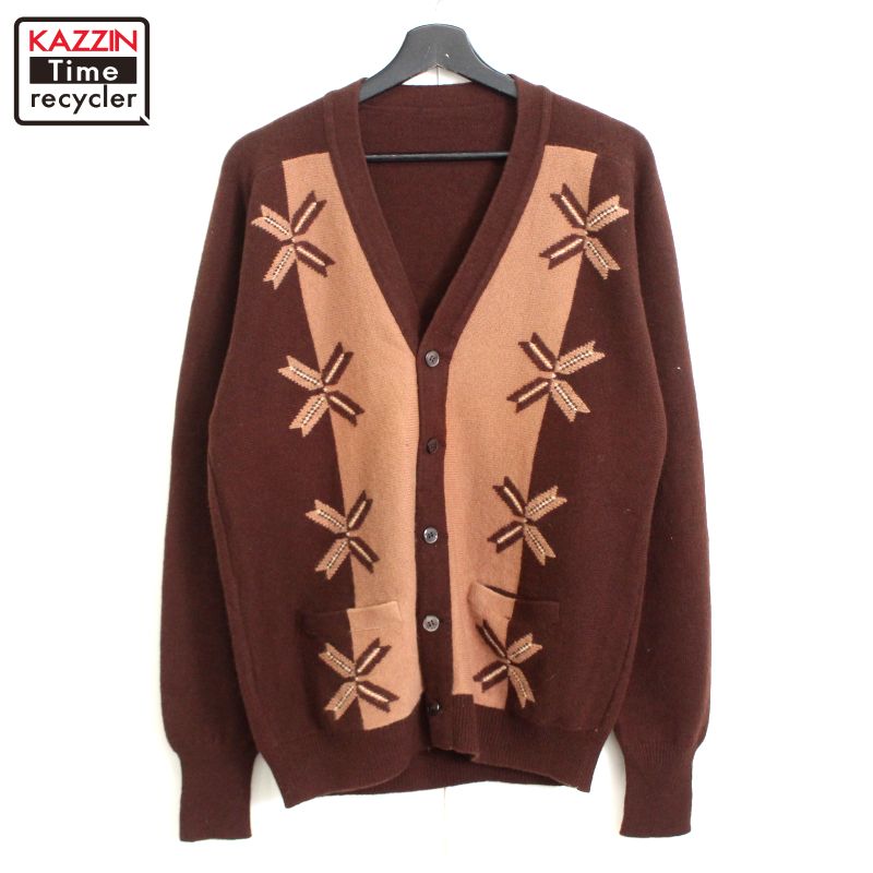 楽天市場】60s 70s Fine Sportswear アクリル ニット カーディガン M
