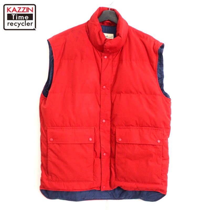 70's Eddie Bauer リバーシブルダウンベスト 70's Eddie Bauer リバーシブルダウンベスト - used&vintage box
