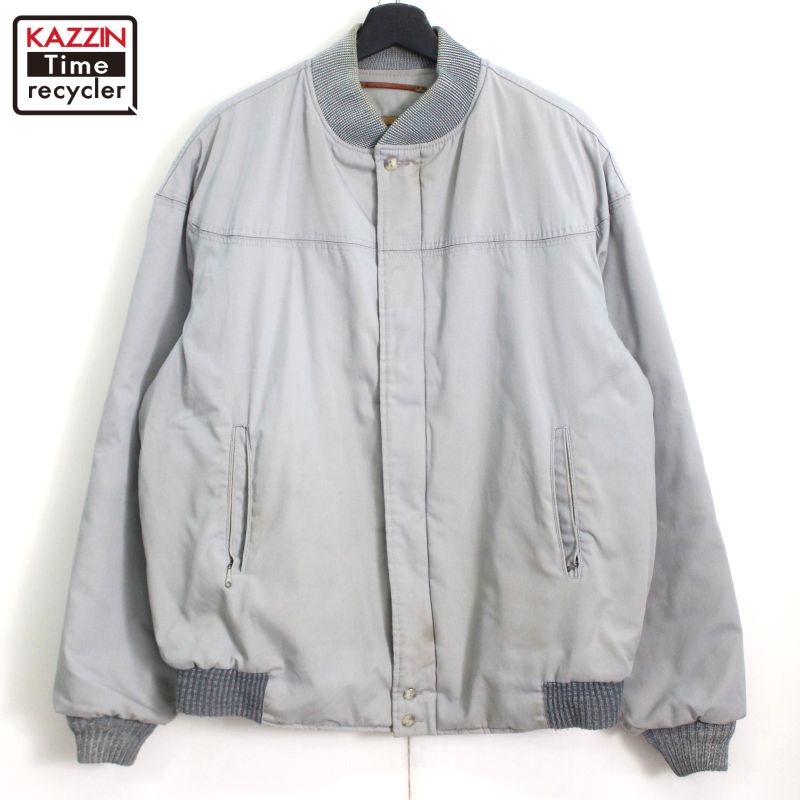 70s ヴィンテージ Varsity ダービージャケット 古着 ★ メンズ 表記42サイズ グレー|Vintage古着屋 KAZZINTimerecycler