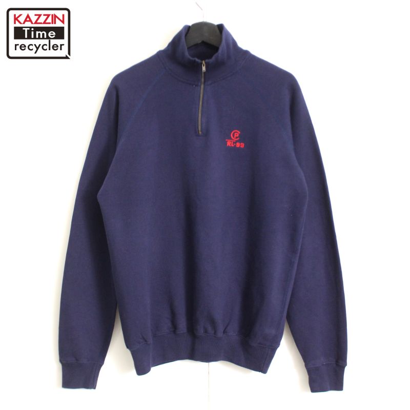 楽天市場】90s POLO RALPH LAUREN ハーフジップ プルオーバー リブ編み