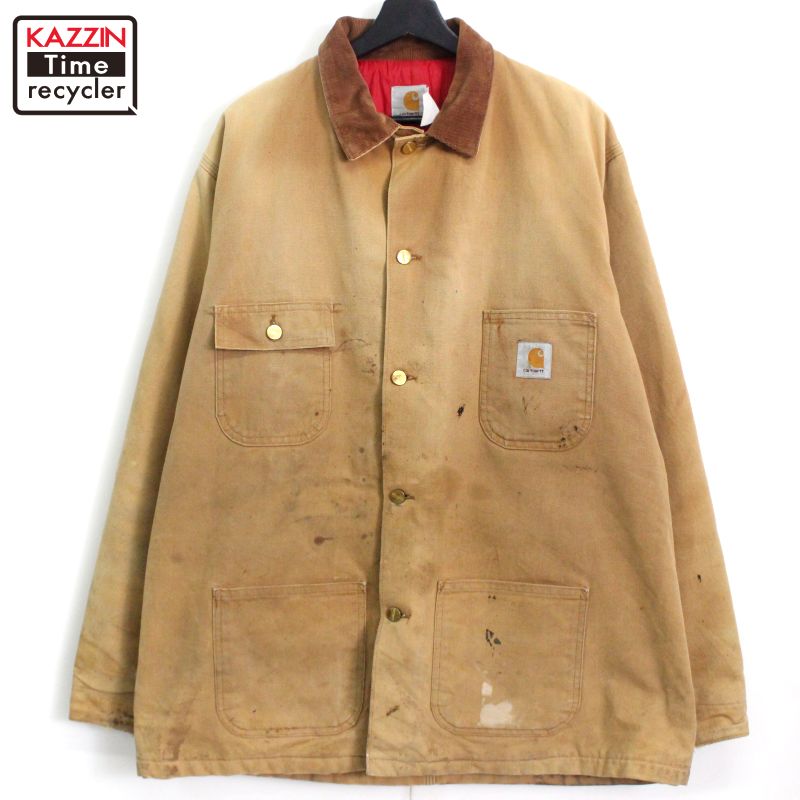 USA製Carhartt ミシガンチョアコート　ブラウン 楽天市場】70年代 USA製 Carhartt カーハート ミシガンチョアコート