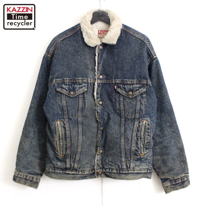 楽天市場】70's Levi's Denim Boa Jacket (70年代 リーバイス