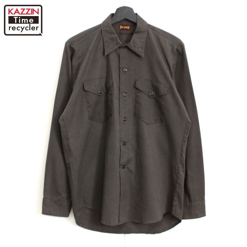 90s サックスフィフスアベニュー 長袖シャツ USA 高級 ヴィンテージ 100025050-4.jpg