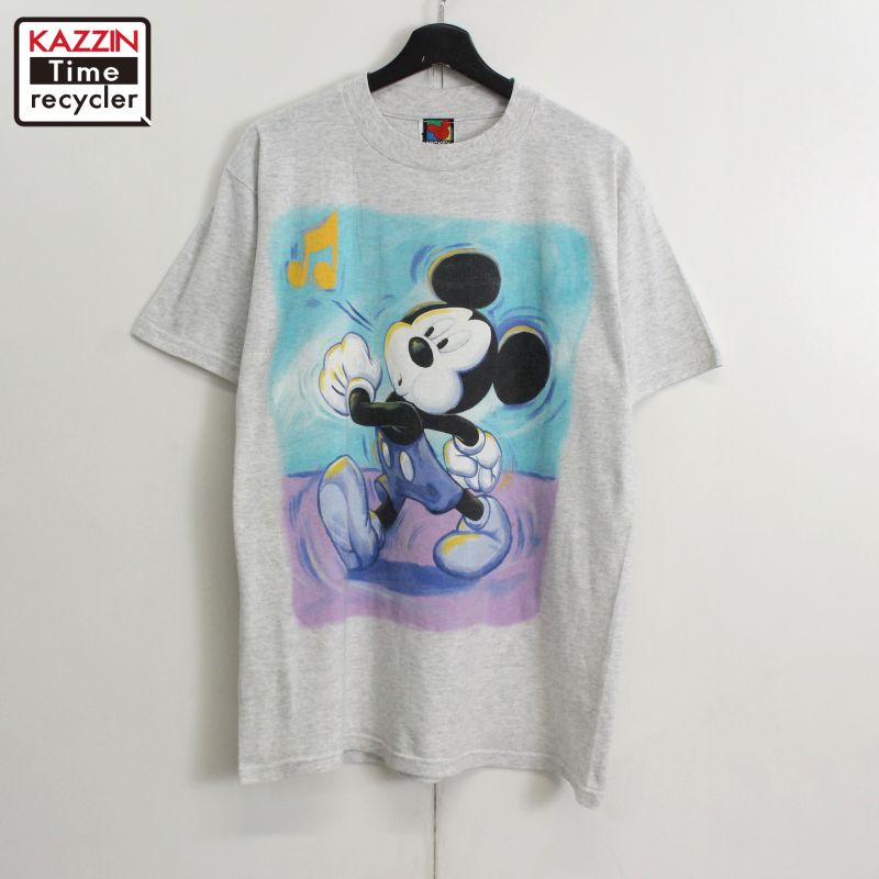 みお(*^^*) 90年代 ミッキーマウス　ヴィンテージ　Tシャツ 90s〜古着 UNKNOWN ミッキーマウスTシャツ ヴィンテージ vintage