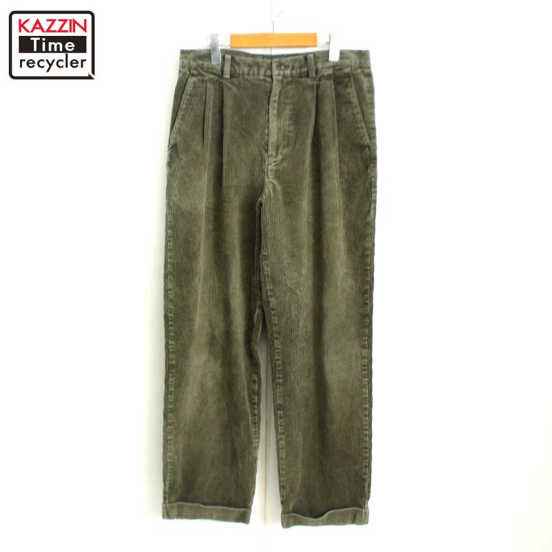 1990s old gap ツータック 太畝コーデュロイパンツ w34 GAP - 古着 90年代~ ギャップ GAP オールドギャップ EASY FIT