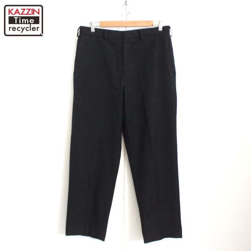 デッドUSNビンテージ米軍ミリタリー サマー ウールパンツ スラックス民生品 黒 楽天市場】ビンテージ ヴィンテージ デッドストック アメリカ軍