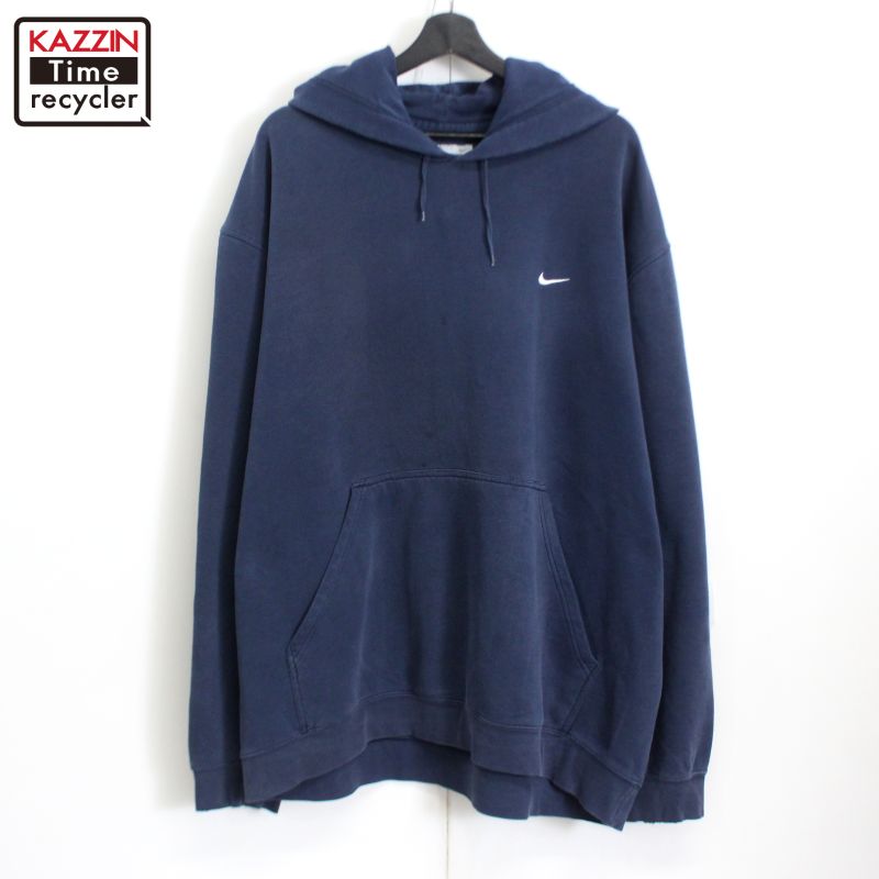 専用　old nikeビックスウォッシュパーカー90s usa製 ギザナイキ 90s NIKE USA製 スウォッシュ刺繍 プルオーバー スウェット