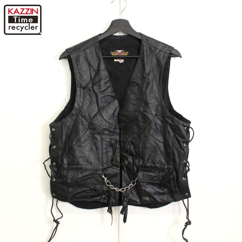 楽天市場】HARLEY-DAVIDSON ハーレーダビッドソン ベスト サイズ:L 90s