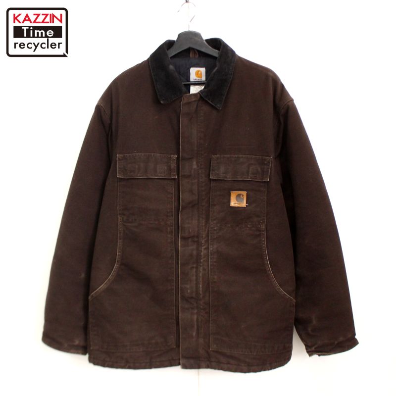 90s Carhartt トラディショナルジャケット　ベージュ サイズ38 1082000548996733_01_2817.jpeg