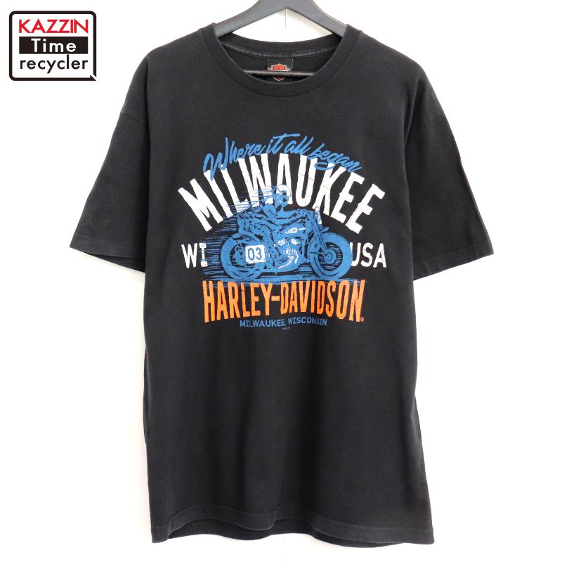 ハーレーダビッドソン　Tシャツ 楽天市場】ajito HARLEY DAVIDSON NO.1 TEE VINTAGE ハーレー