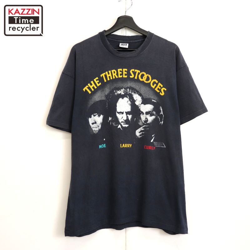 激レア、1996 THREE STOOGES 楽天市場】THE THREE STOOGES 90STシャツ JUST SAY MOE サイズ表記 XL