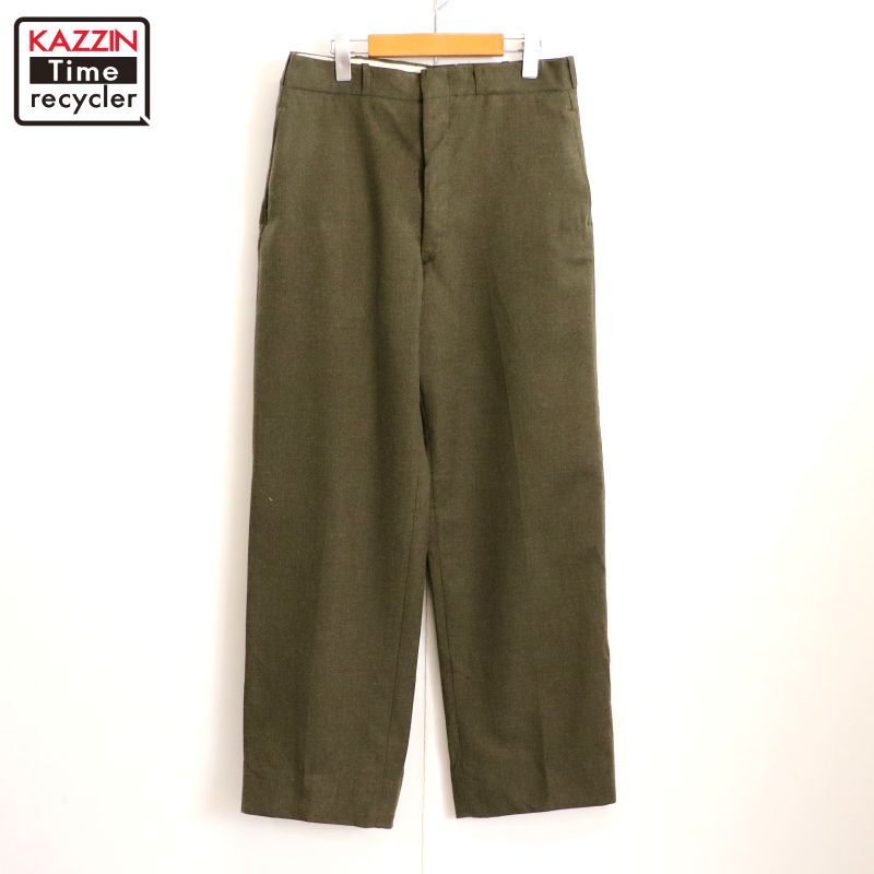 USA製 古着 60's USARMY 下士官 ドレスパンンツ スラックス USA製 古着 60's USARMY 下士官 ドレスパンンツ スラックス USA製 古着