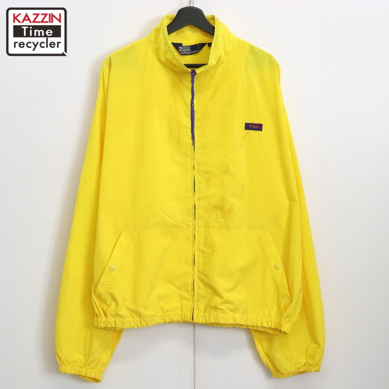 ポロ ラルフローレン イエロー ナイロンジャケット 2WAY Mサイズ Polo by Ralph Lauren イエローナイロンジャケット M - メルカリ