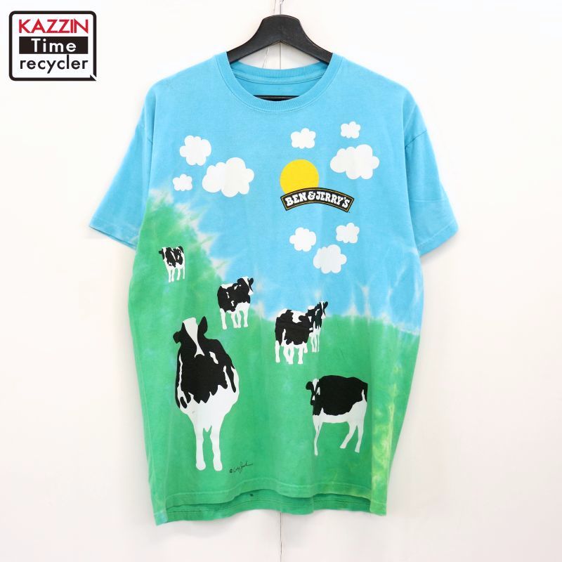 楽天市場】90s BEN & JERRY'S S/S Tee 白 XL ベン&ジェリーズ