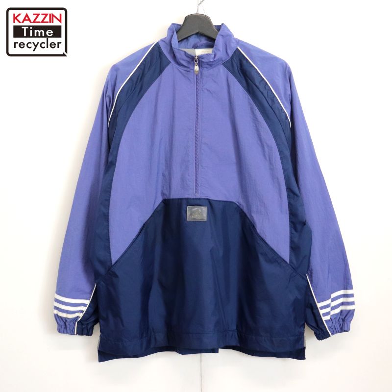 楽天市場】90s adidas ライナー付き ハーフジップ ナイロン アノラック