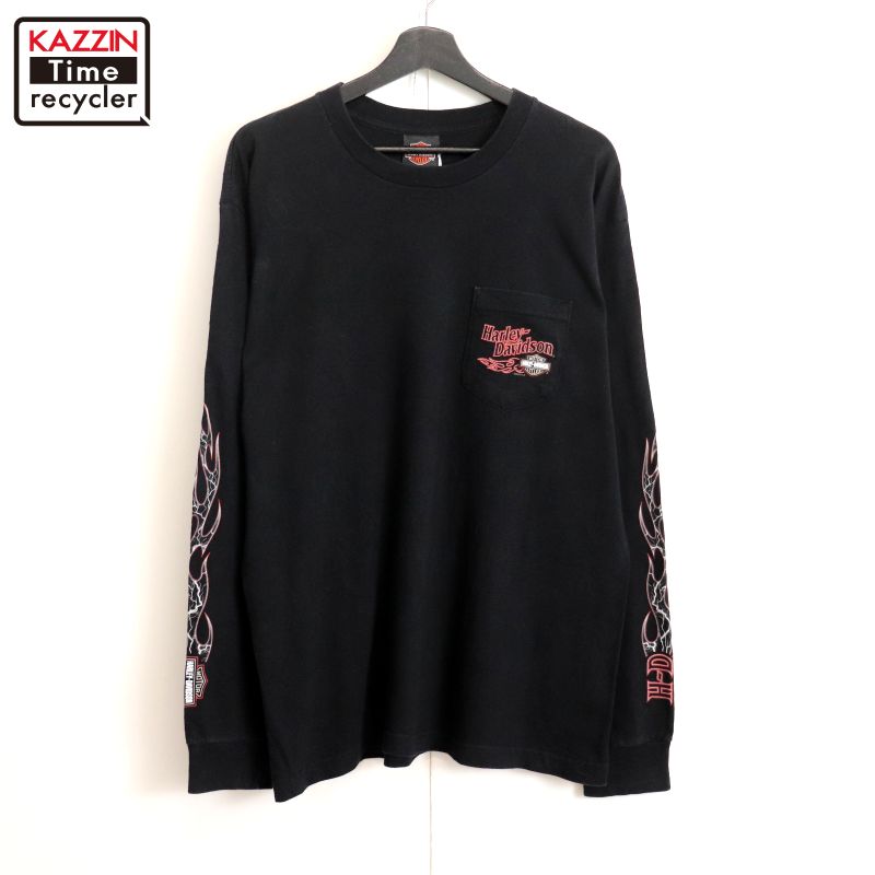 ハーレーダビッドソン　ロンＴ　XL サンタクロース　90s ハーレーダビッドソン ロンT XL サンタクロース 90s ハーレー