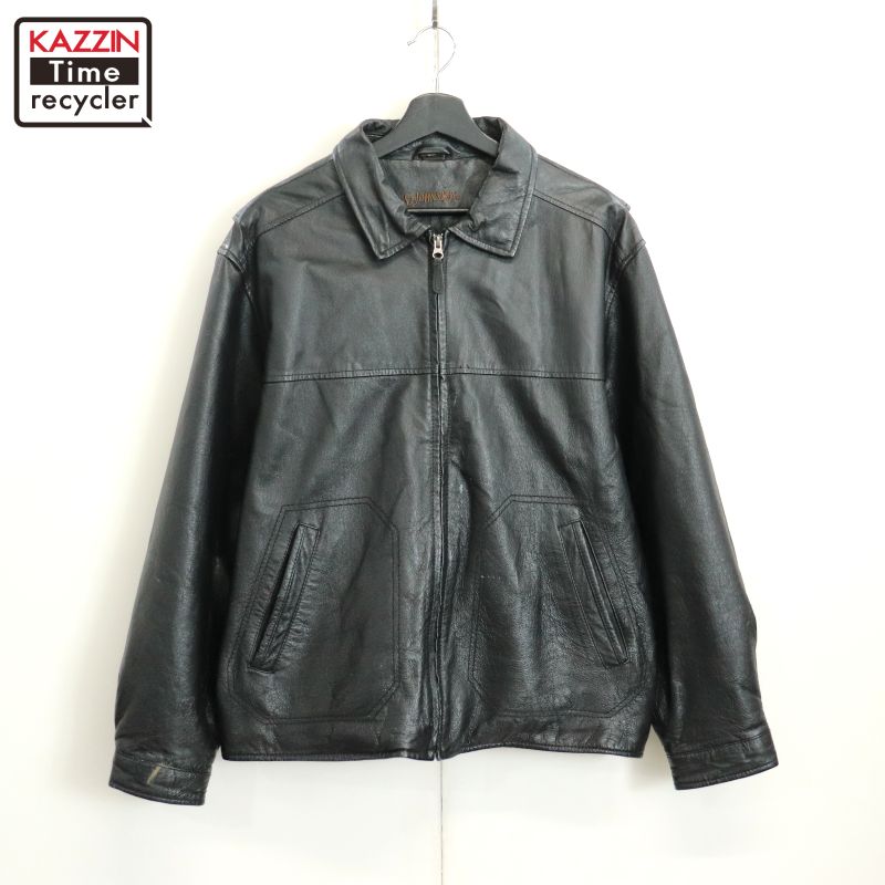 美品90s00sSTJOHNBAYレザージャケットドリズラーバイクブラック黒XL 楽天市場】90年代 STJOHN'SBAY レザー ドリズラージャケット