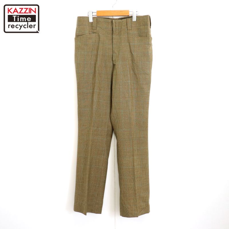 楽天市場】60s ヴィンテージ 玉虫色 タマムシ スラックスパンツ 古着