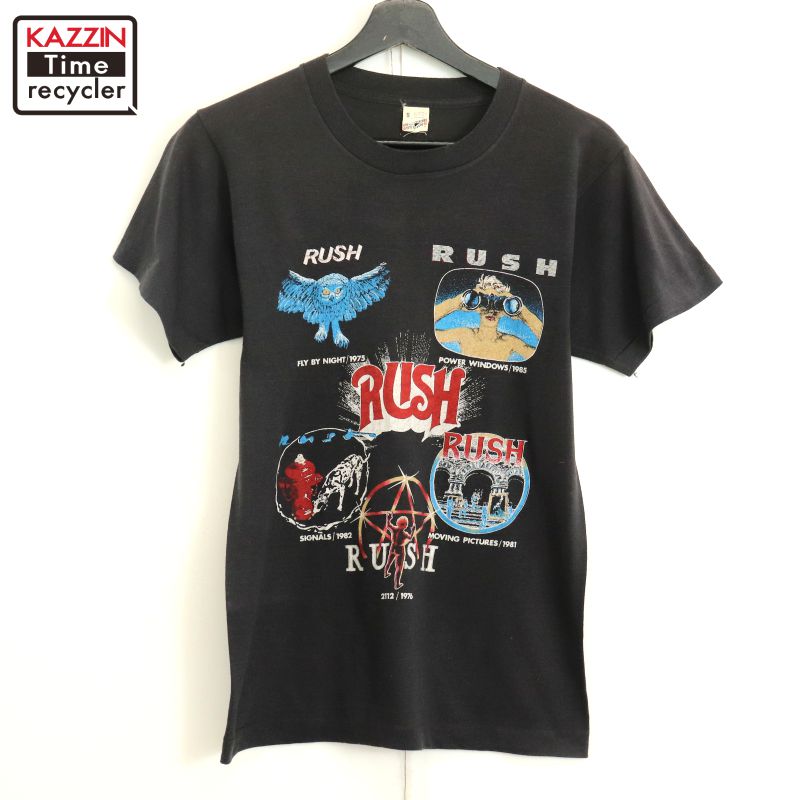 RUSH Tour 1980 ラグランTシャツ USA製 ヴィンテージ M相当 ビンテージ80's○RUSH MOVING PICTURES TOUR 1981ラグランTシャ