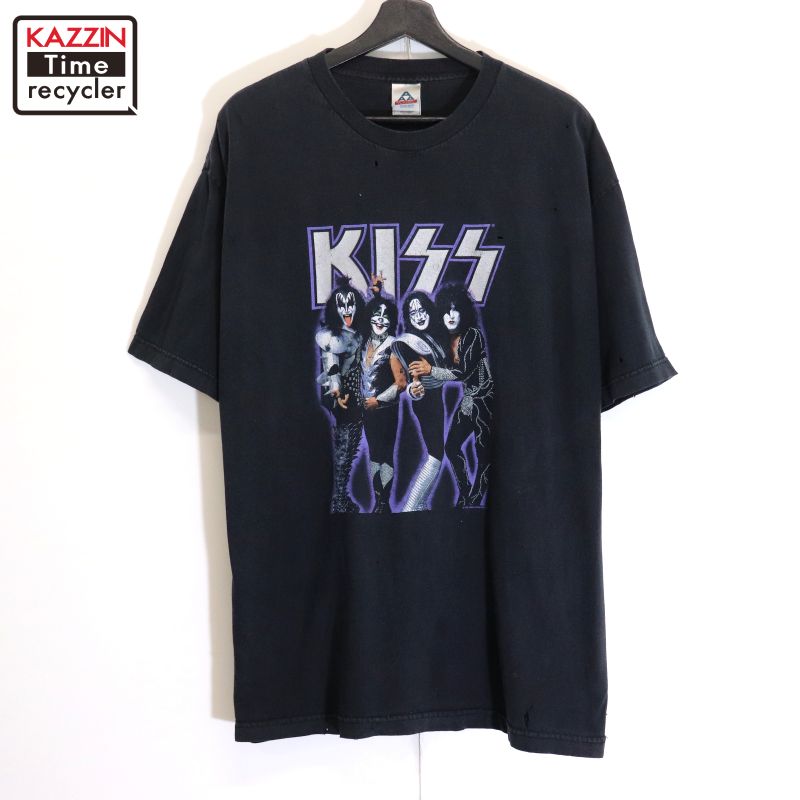 送料無料！KISS Tシャツ 2000年ツアー バンT 00's KISS THE FAREWELL TOUR Band T-Shirt M / キッス バンドT