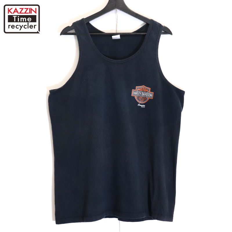 ビンテージ ハーレー チャンピオン タンクトップ デッドストック バータグ 70〜80's Champion Harley Davidson Tank Top 古着 us古着