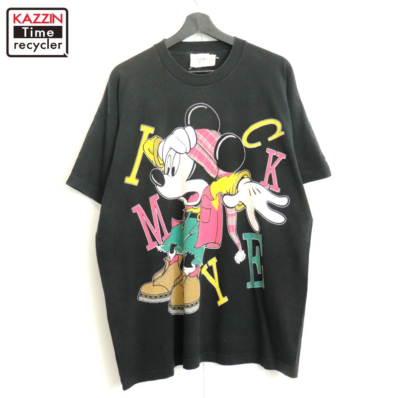 SA製 90年代 MICKEY CO. ミッキーマウスTシャツ 90's MICKEY & CO, ''ミッキーマウス'' 100％コットン プリントT