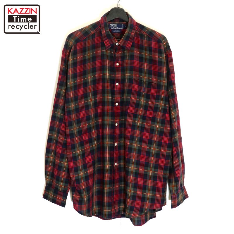 楽天市場】80s 90s RALPH LAUREN COUNTRY チェック 長袖 レーヨン