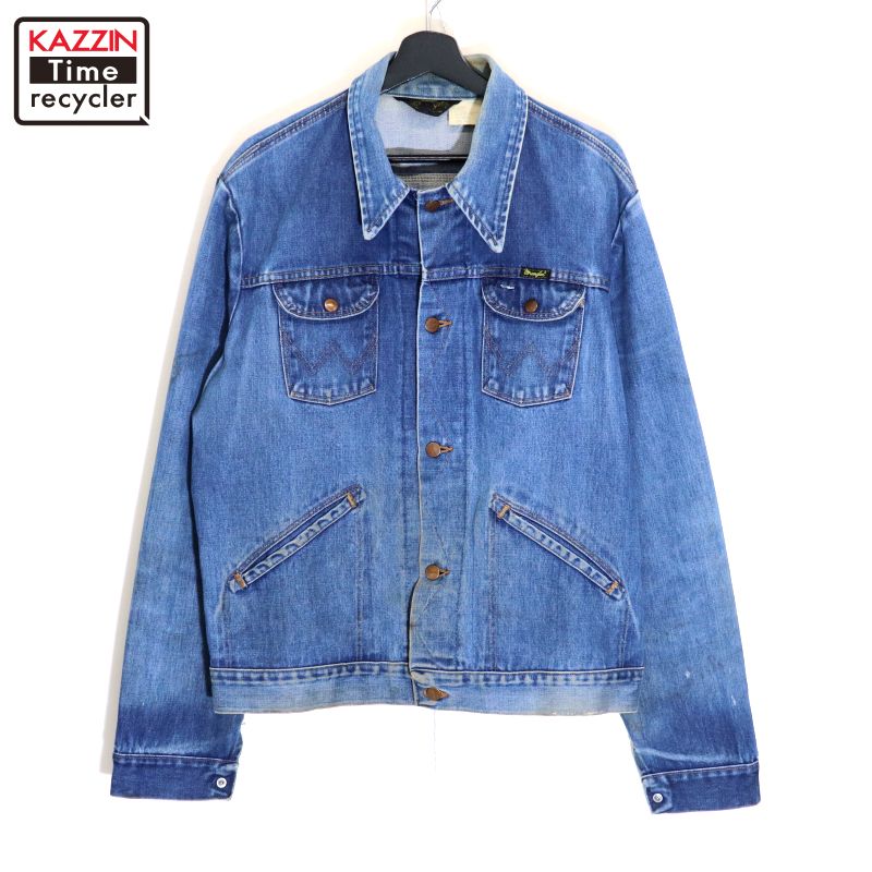 70s USA製ヴィンテージ　ラングラー24MJZ デニムジャケット 70s Wrngler 24MJZ ラングラー デニムジャケット USA製 鹿
