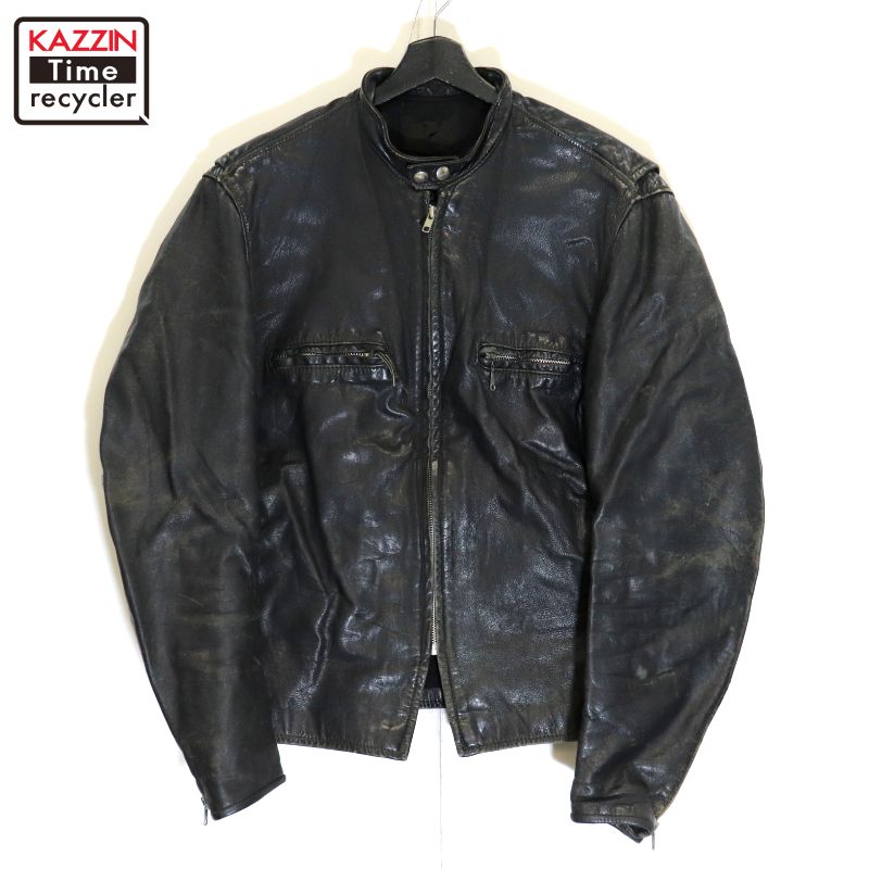 ビンテージブルックス2トーンライダース ヴィンテージライダースジャケット ブルックス ツートン